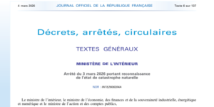 Arrêté du 3 mars 2026 - Journal Officiel