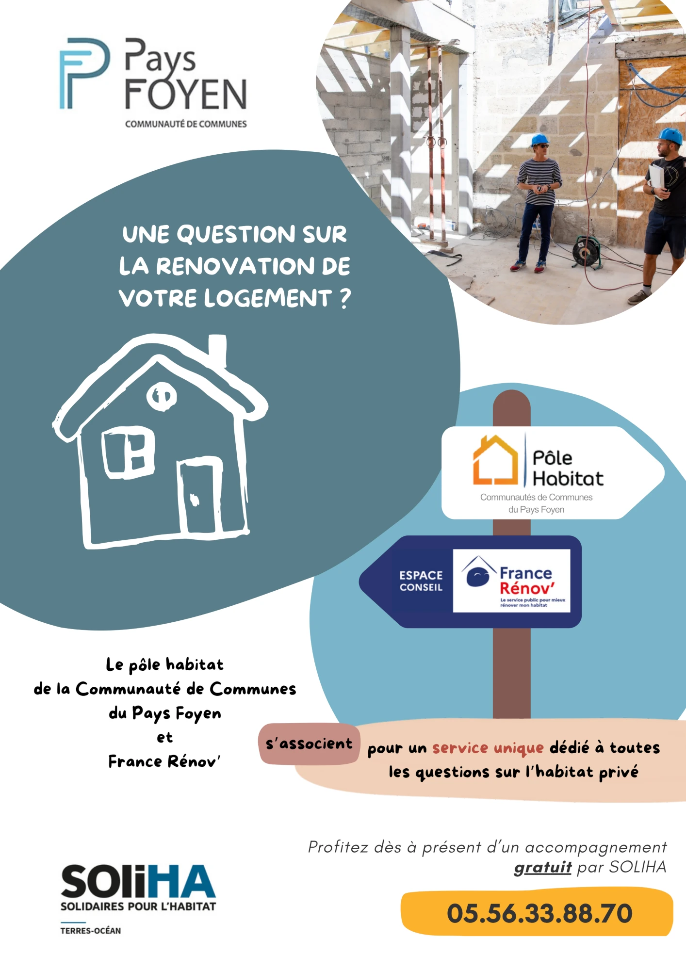 Affiche Pôle Habitat Pays Foyen