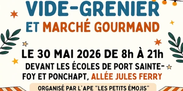 Vide Greniers Brocante Marché Gourmand