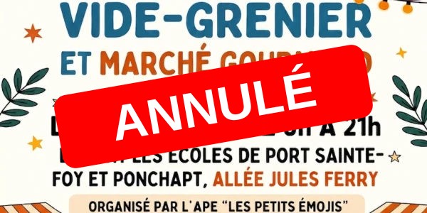 Vide Greniers Brocante Marché Gourmand