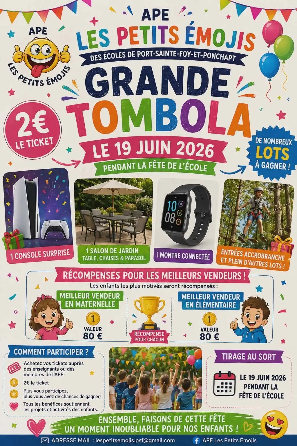 Affiche Grande Tombola