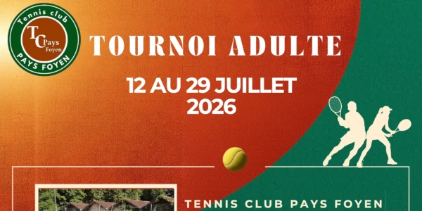 Tournoi Tennis 202607