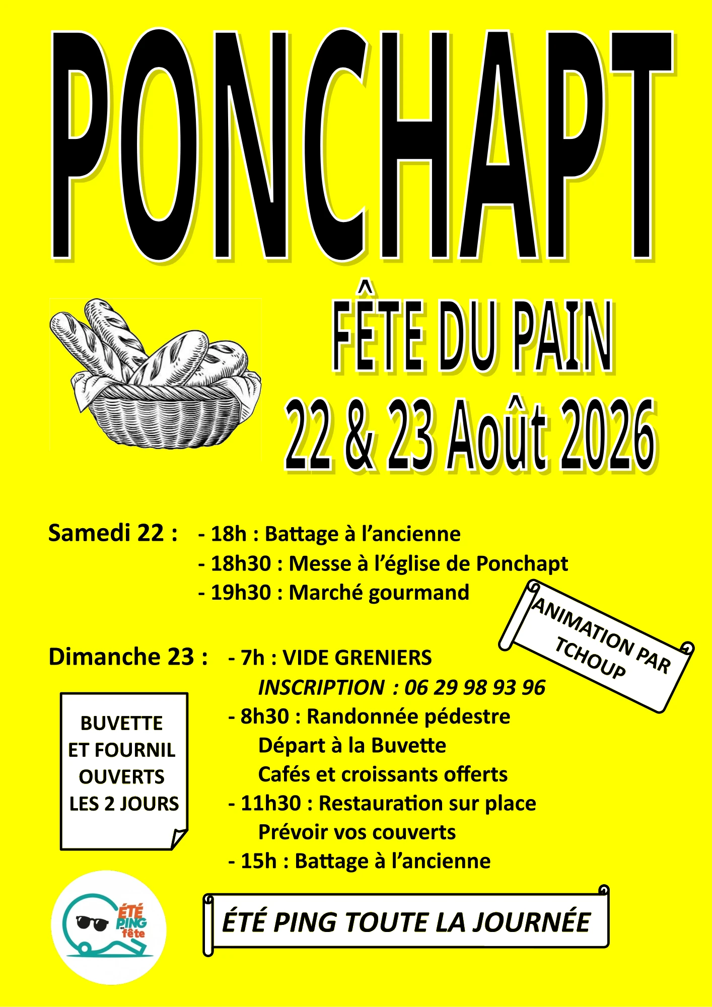 Fête du pain 2026