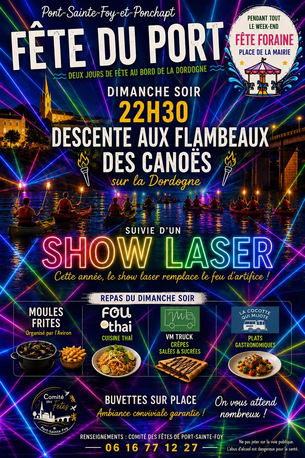 Fête du Port - Show Laser