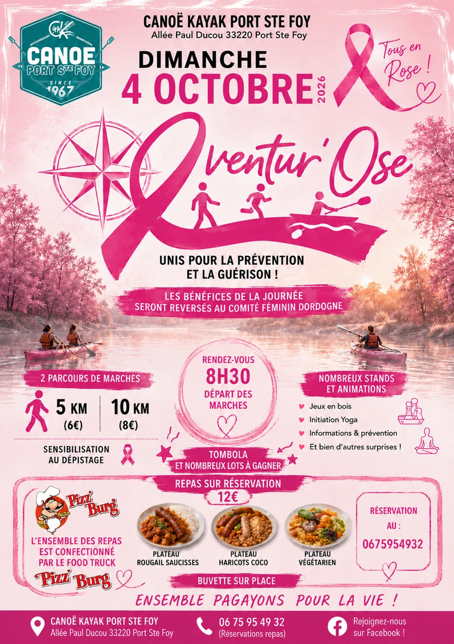 AventurOse - Octobre rose 202609